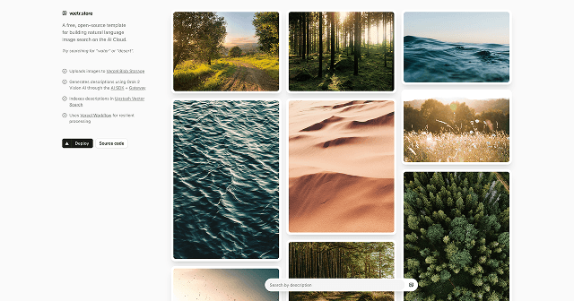 Natural Language Image Search